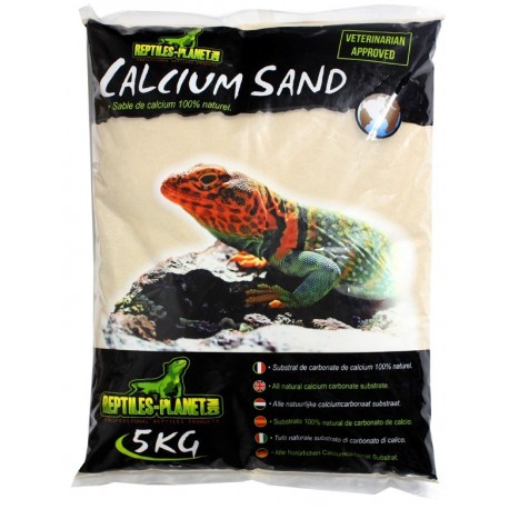 Arena de calcio amarillo 5 kg