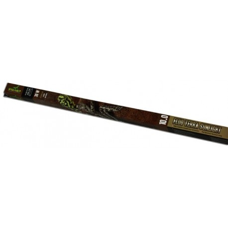 LÁMPARA T8 10.0 TERRA SUNLIGHT - 30W / 90CM | RADIACIÓN UVB FUERTE REPTILES PLANET