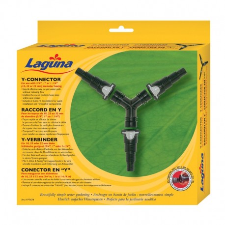 CONECTOR EN "Y" P/MANGUERA C/DIAMETRO 19,25 Y 32CM