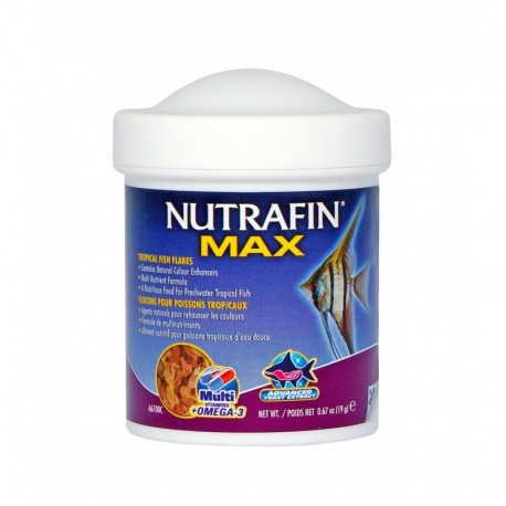 NUTRAFIN MAX TROPICAL | ESCAMAS PARA PECES TROPICALES - 10GR