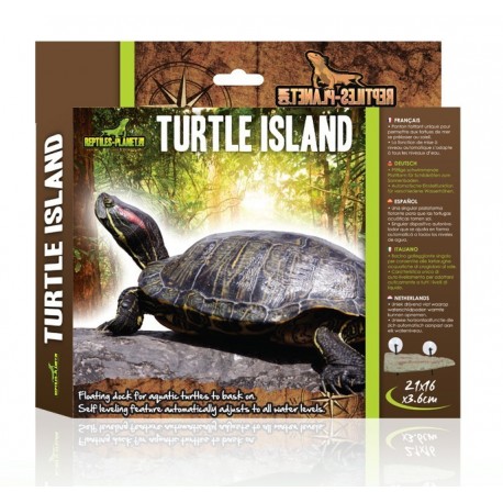 Isla flotante p/tortugas L