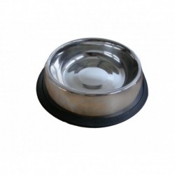 Comedero inox anti-deslizante 20.5cm