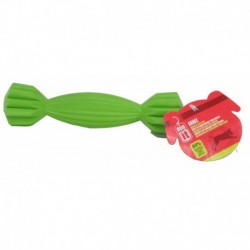 HALTER EN CAUCHO RALLADO 17 CM  VERDE