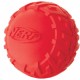 NERF TIRE SQUEAK BALL, M VERDE/VERM.