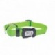 Collar nylon liso verde 25mmx45-66cm