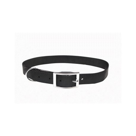 Collar nylon liso negro 19.1mmx51cm