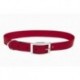 Collar nylon liso Rojo 19.1mmx51cm