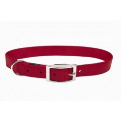 Collar nylon liso Rojo 19.1mmx61cm