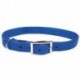 Collar nylon liso azul 19.1mmx46cm