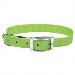 Collar nylon liso verde 10mmx30cm