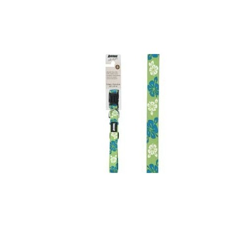 COLLAR DESIGN "HAWAII" "XL"VERDE  25,4MMX46-66CM