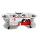 COMEDERO INOX DUPLO 2X0,45 L