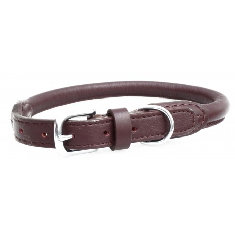 COLEIRA COURO REDON. CAST. 20/50