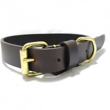 COLEIRA COURO ELITE CAST. 30/63