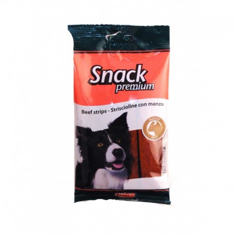 BEEF STRIPS SNACK PREMIUM | BARRITAS DE CARNE VACUNA - 100GR