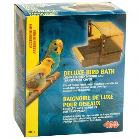 BAÑERA EXTERNA DELUXE C/ESPEJO | ACCESORIOS LIVING WORLD