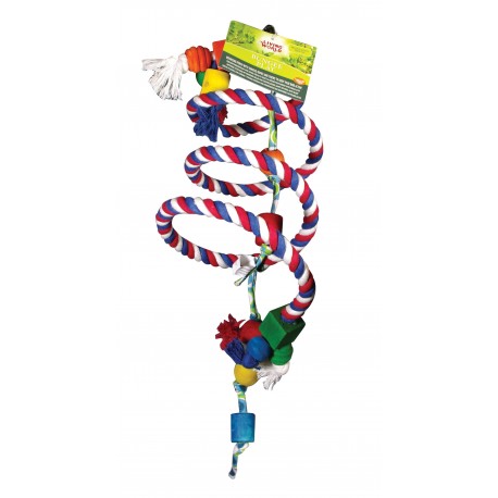 JUGUETE INTERACTIVO PERCHA BUNGEE 30CM
