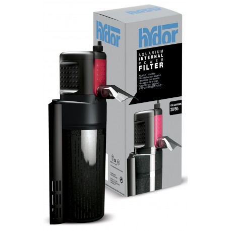 CRYSTAL 50 HYDOR | FILTRO INTERNO - P/ACUARIOS 20-50L