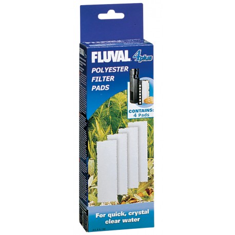 MASA FITRANTE MIXTA P/FLUVAL 4 "PLUS" 4UNID.