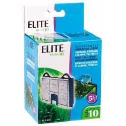 CARTUCHOS DE CARBÓN ELITE HUSH 10 | CARGAS FILTRANTES PARA FILTROS HUSH - 5UN