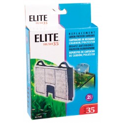 CARTUCHOS DE CARBÓN ELITE HUSH 35 | CARGAS FILTRANTES PARA FILTROS HUSH - 2UN