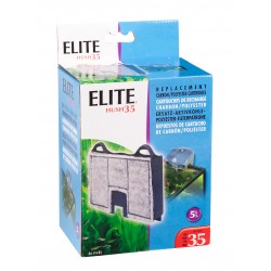 CARTUCHOS DE CARBÓN ELITE HUSH 35 | CARGAS FILTRANTES PARA FILTROS HUSH - 5UN