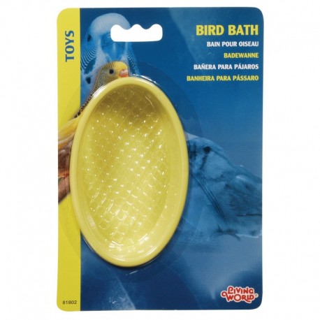 BAÑERA P/PÁJAROS | JUGUETE LIVING WORLD