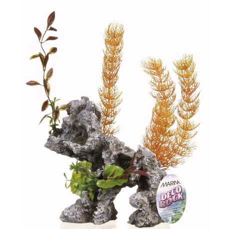 DECORACION "DECO ROCK" ROCA C/ PLANTAS