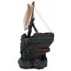 Decoracion Galeon c/vela (Popa) 13.5x10x22cm