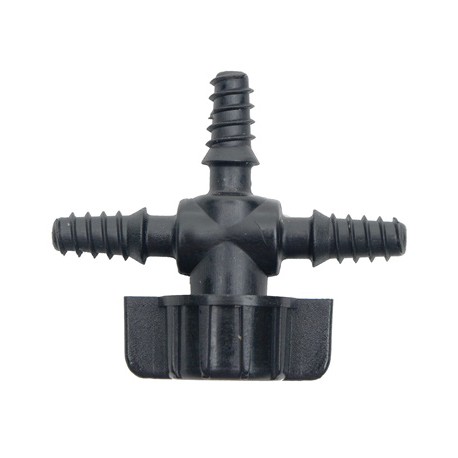 VÁLVULA PLÁSTICA 3 SALIDAS FLUVAL