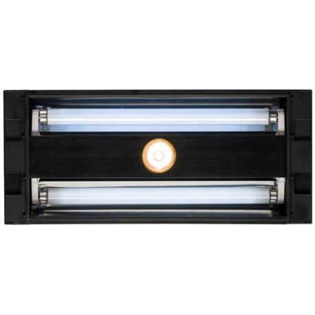 REF.SISTEMA ILUMINACION 45X9X20CM P/2LAMP.+1HALOG.