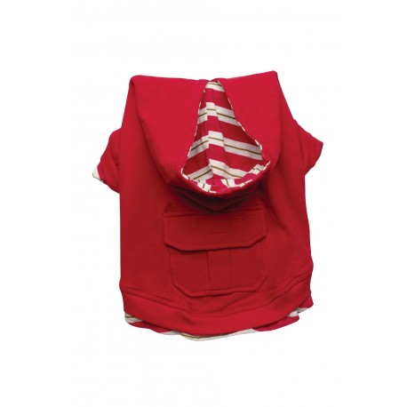Sweat C/ Capucha Roja XXL