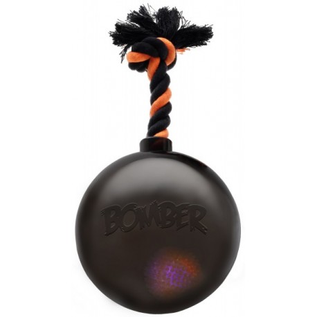 Juguete bola ZEUS BOMBER negra 17CM