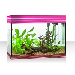 AQUÁRIO KIT PURE LED, 68L, BORDÔ