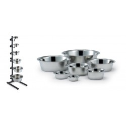COMEDERO INOX STD Ø 21CM, 1,80L