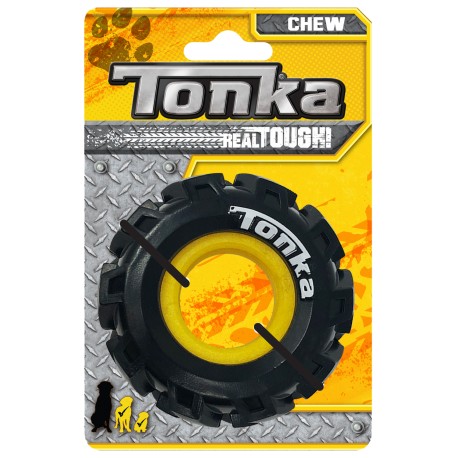 TONKA NEUMÁTICO SÍSMICO C/LLANTA Ø9CM
