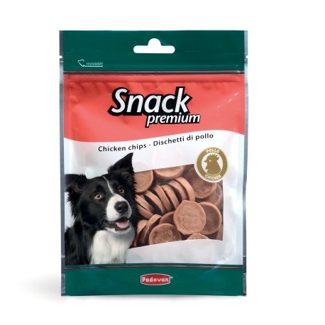 ALIM. SNACK DISCOS DE POLLO 100G