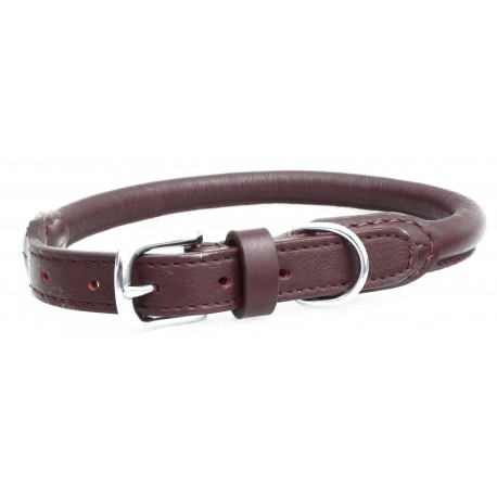 COLEIRA COURO REDON. CAST. 20/60