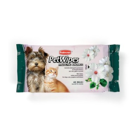 TOALLITAS HIGIÉNICAS CON MUSGO BLANCO