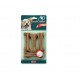 HUESO DE CUERO 8CM, 4UN 105G