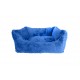 CAMA RECTANGULAR PELO LUXO Nº2 | 53x46CM | AZUL