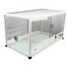 TERRARIO ALUMINIO ELEGANCE BLANCO | 100X45X50CM