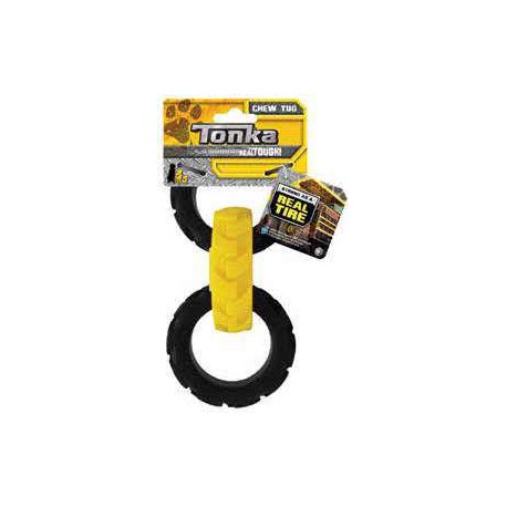 TONKA FLEX TREAD 3-PNEUS 19CM