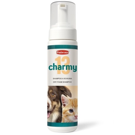 CHARMY 13 | CHAMPÚ ESPUMA LAVADO EN SECO P/PERROS Y GATOS - 200ML