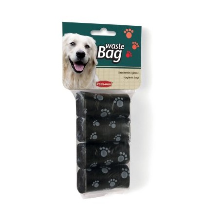 Bolsas p/residuos negra 4x20 und