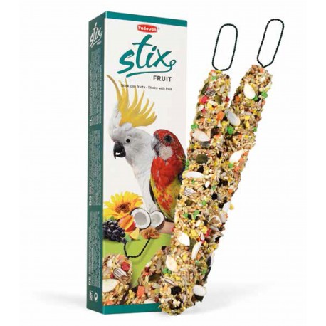 STIX FRUIT PAPPAGALLI | PIENSO COMPLEMENTARIO P/COTORRAS Y PAPAGAYOS - 150G