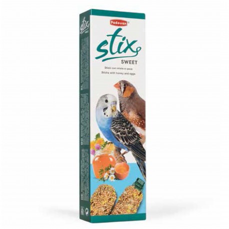 STIX SWEET COCORITE ED ESOTICI | PIENSO COMPLEMENTARIO P/PERIQUITOS Y AVES EXÓTICAS - 80G