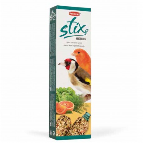 STIX HERBS CANARINI E CARDELLINI | PIENSO COMPLEMENTARIO P/CANARIOS Y JILGUEROS - 100G