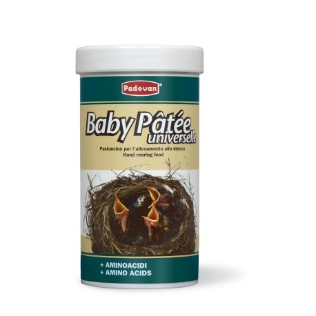 BABY PÂTÉE UNIVERSELLE | PIENSO COMPLETO P/CRÍAS DE AVES GRANÍVORAS - 100G