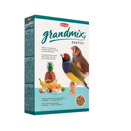 GRANDMIX ESOTICI | PIENSO COMPLETO P/AVES EXÓTICAS - 400GR